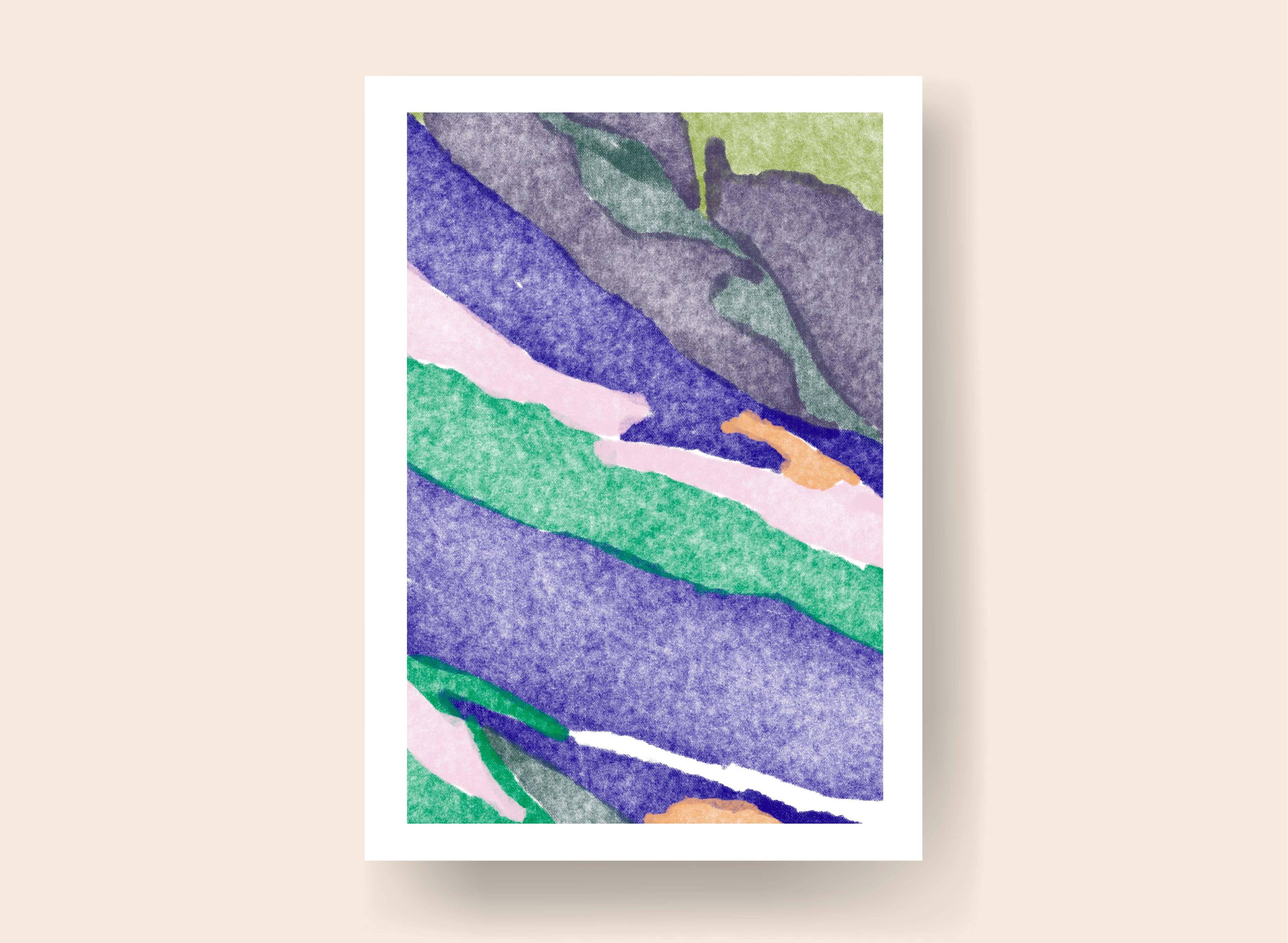 Calanques 5 - Illustration A4