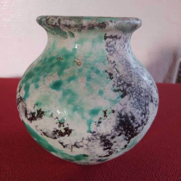 vase boule Vallauris signé Jérôme Massier