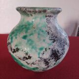 Vallauris ball vase signed Jérôme Massier