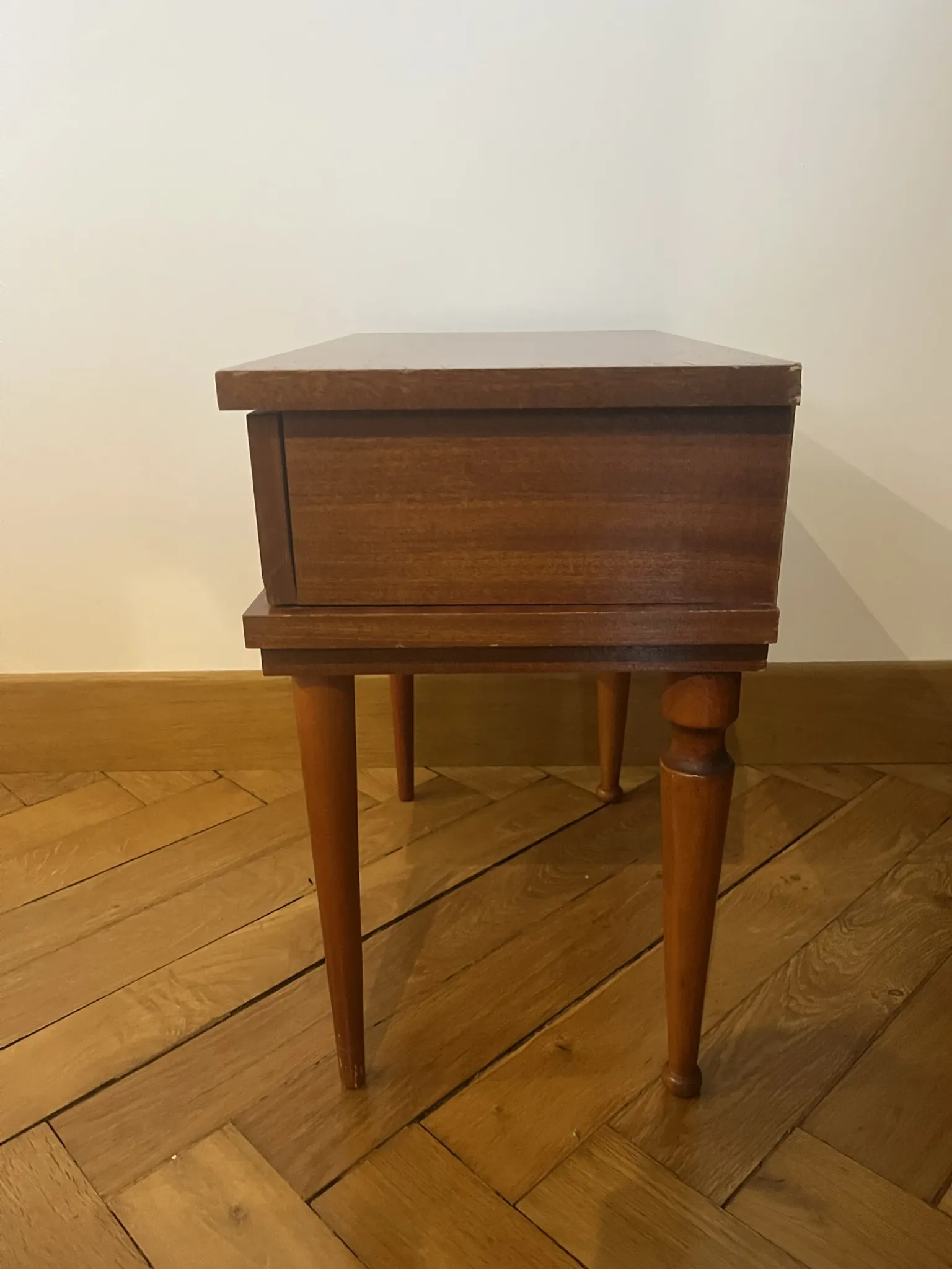 Scandinavian style bedside table