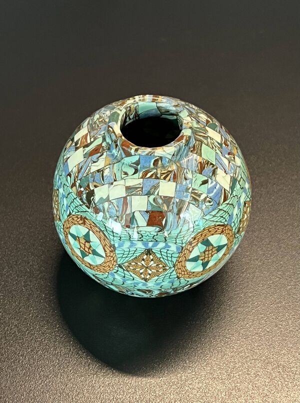 Vase signé Jean Gerbino, Vallauris années 60