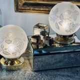 The flowers lamp