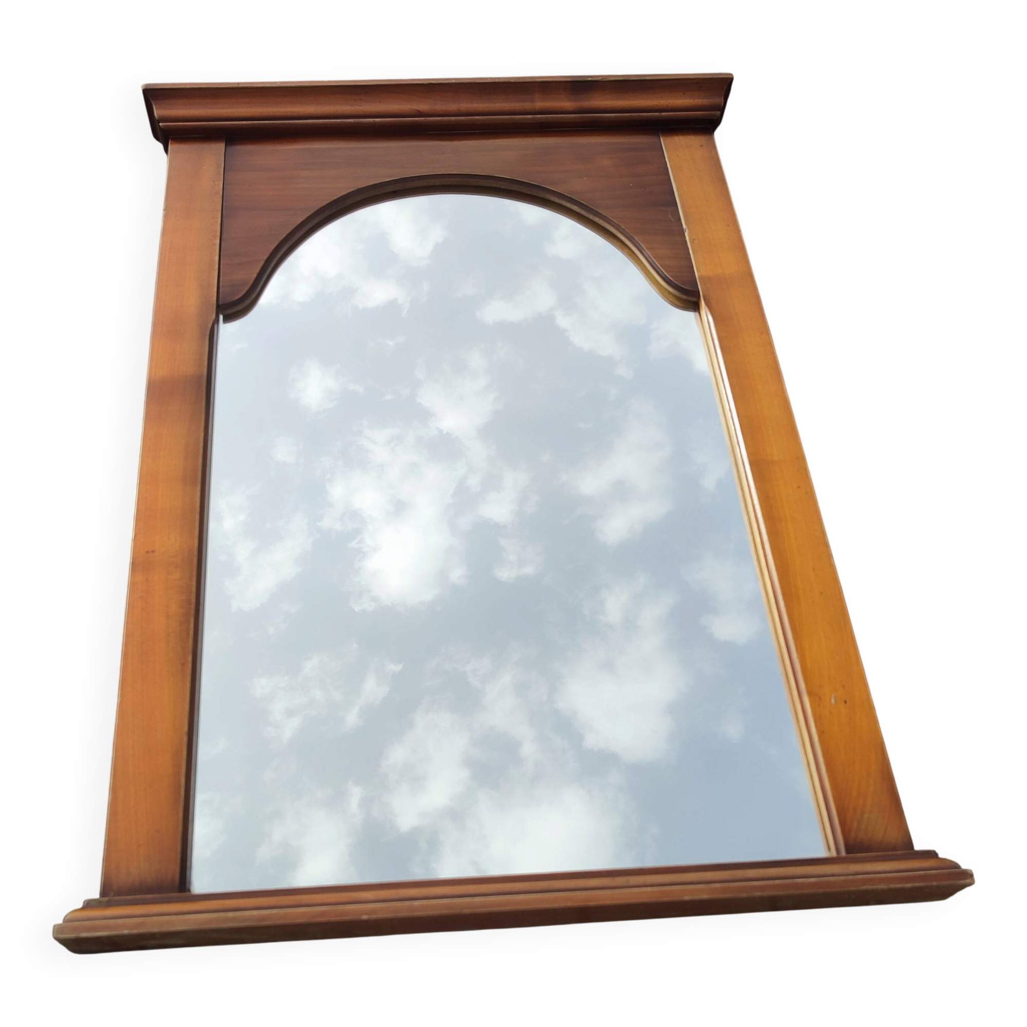 Large classic style solid wood mirror