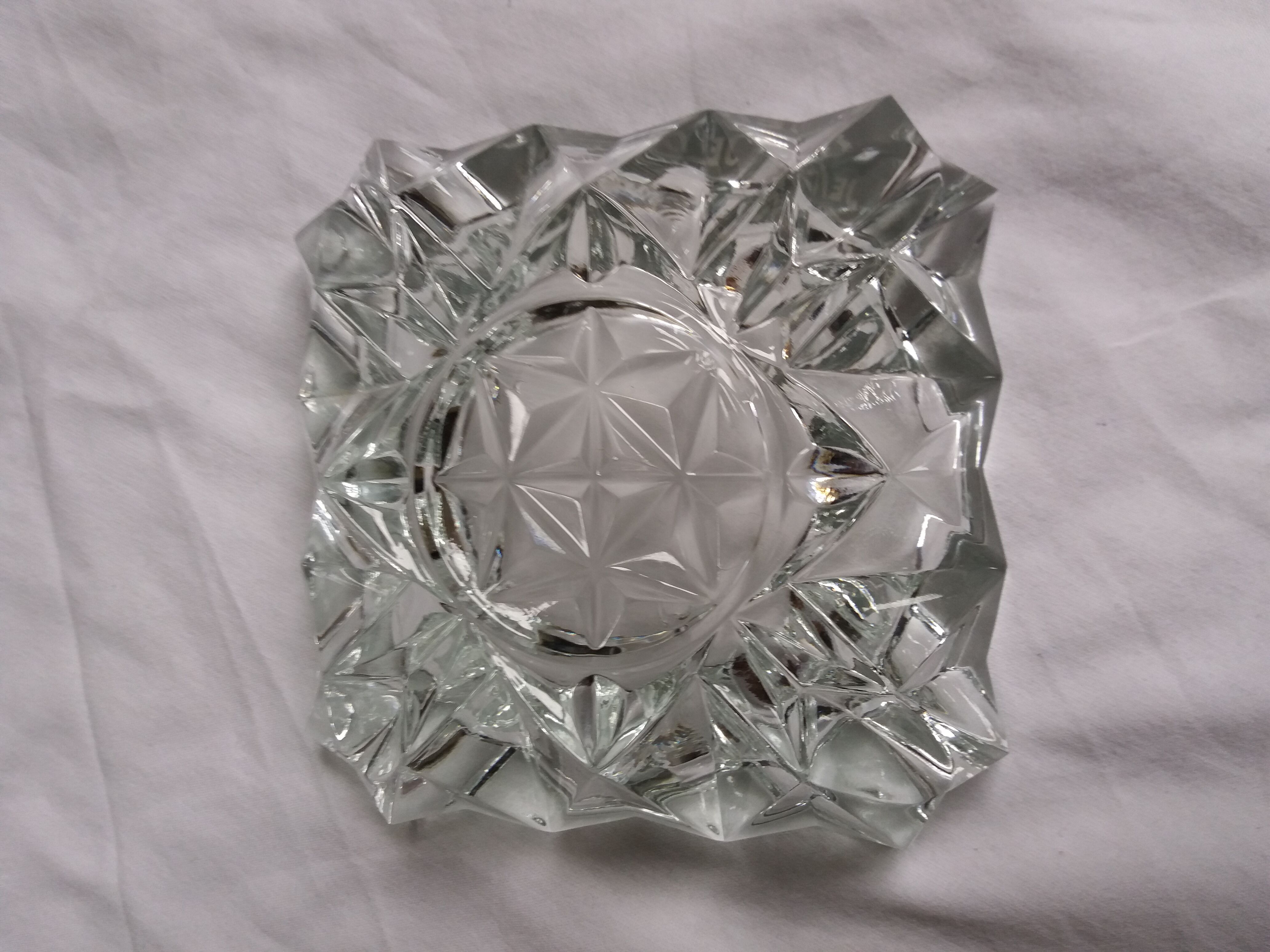 Jean Blard advertising glass ashtray