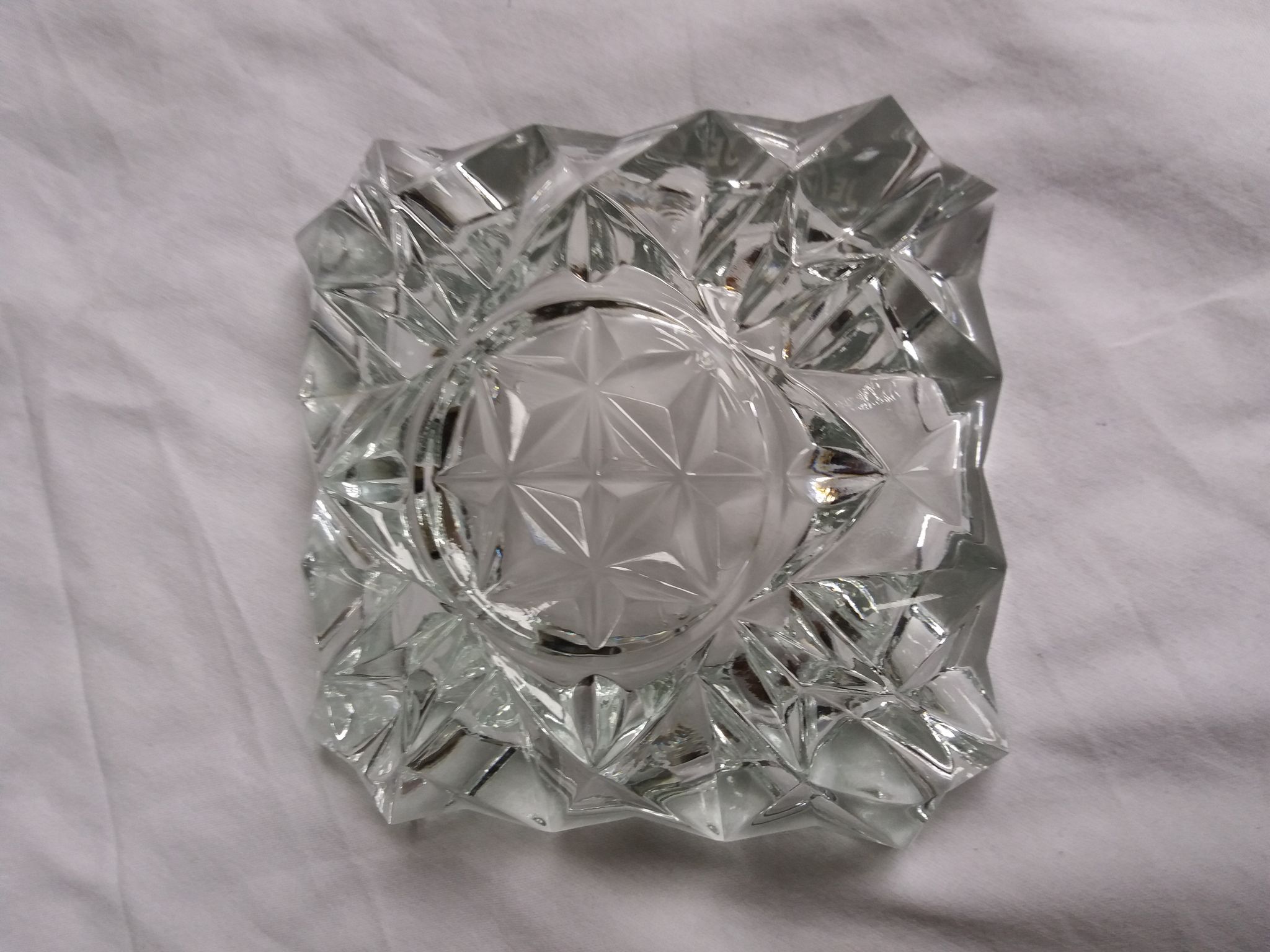 Jean Blard advertising glass ashtray
