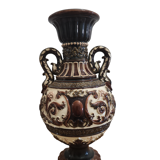 Majolica-style vase