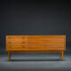 Vintage Walnut Sideboard, 1960s