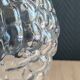 Carafe glass bottle moulded grape bunch vintage | Ball stopper