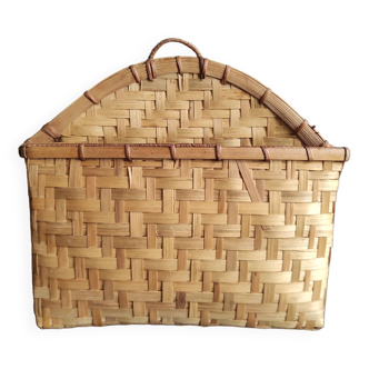 Panier vintage français pour le mur