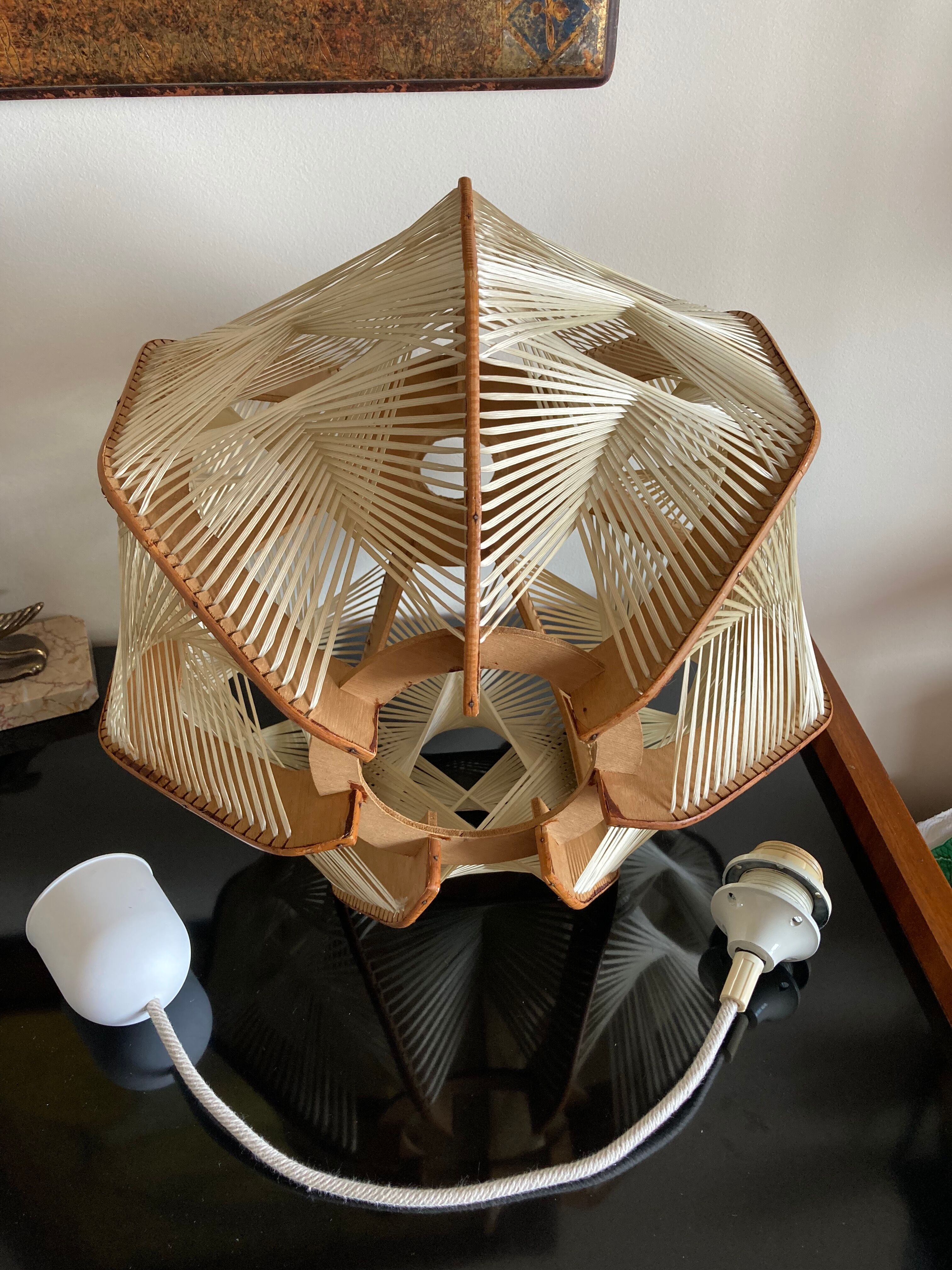 Vintage luminaire suspension