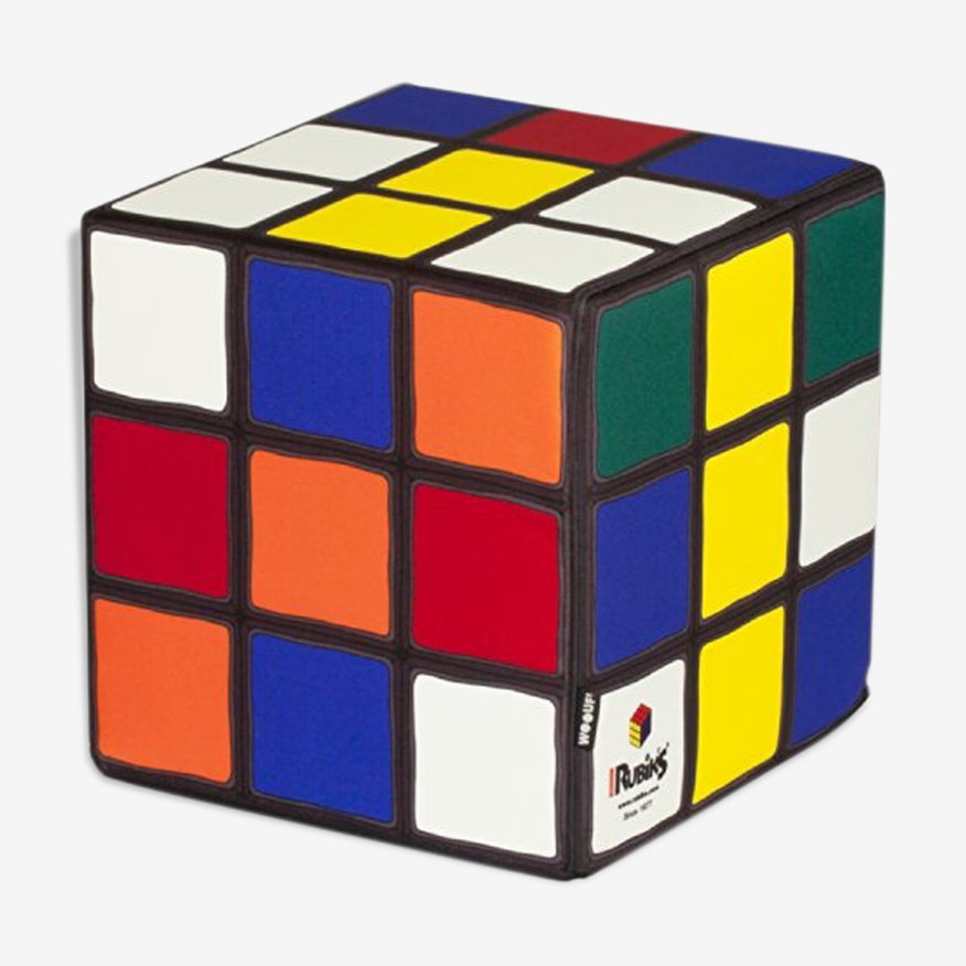 Pouf WOOUF "Rubik's Cube" (official license) | Selency
