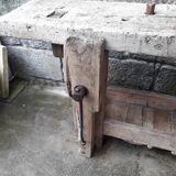 Old in solid beech workbench 237 cm