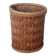 Panier cylindrique haut en osier, cache-pot ou corbeille à papier