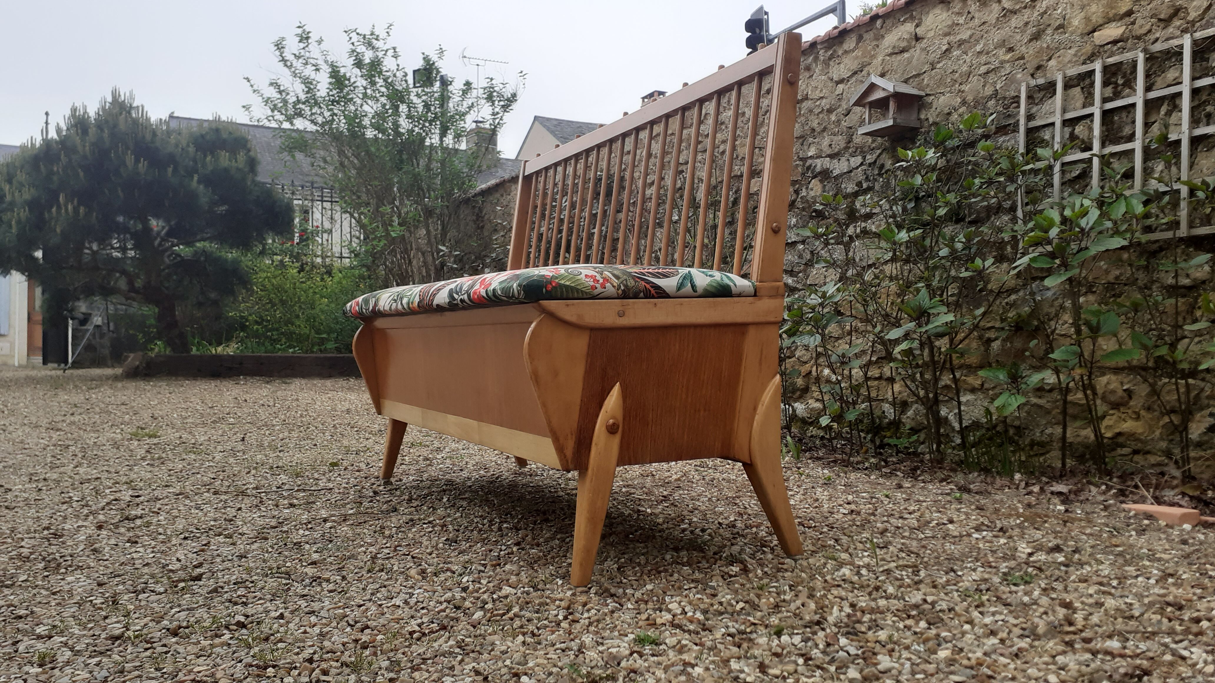 Vintage 50s chest bench