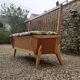 Vintage 50s chest bench