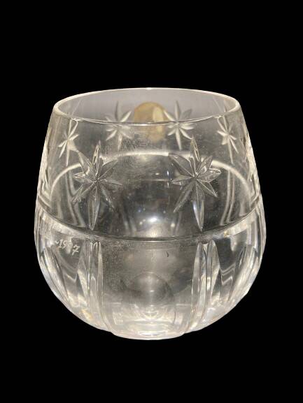 Waterford crystal whiskey glass, made in Ireland