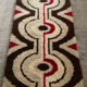 Wool rug 130x70 from the 70s
