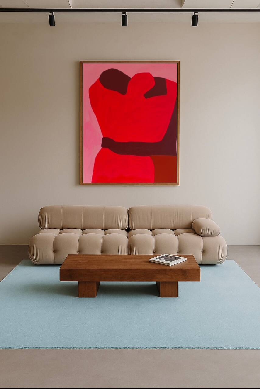 Canvas painting "close to you" 100x80cm signed Bodasca