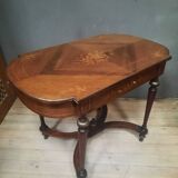 Napoleon III marquetry coffee table