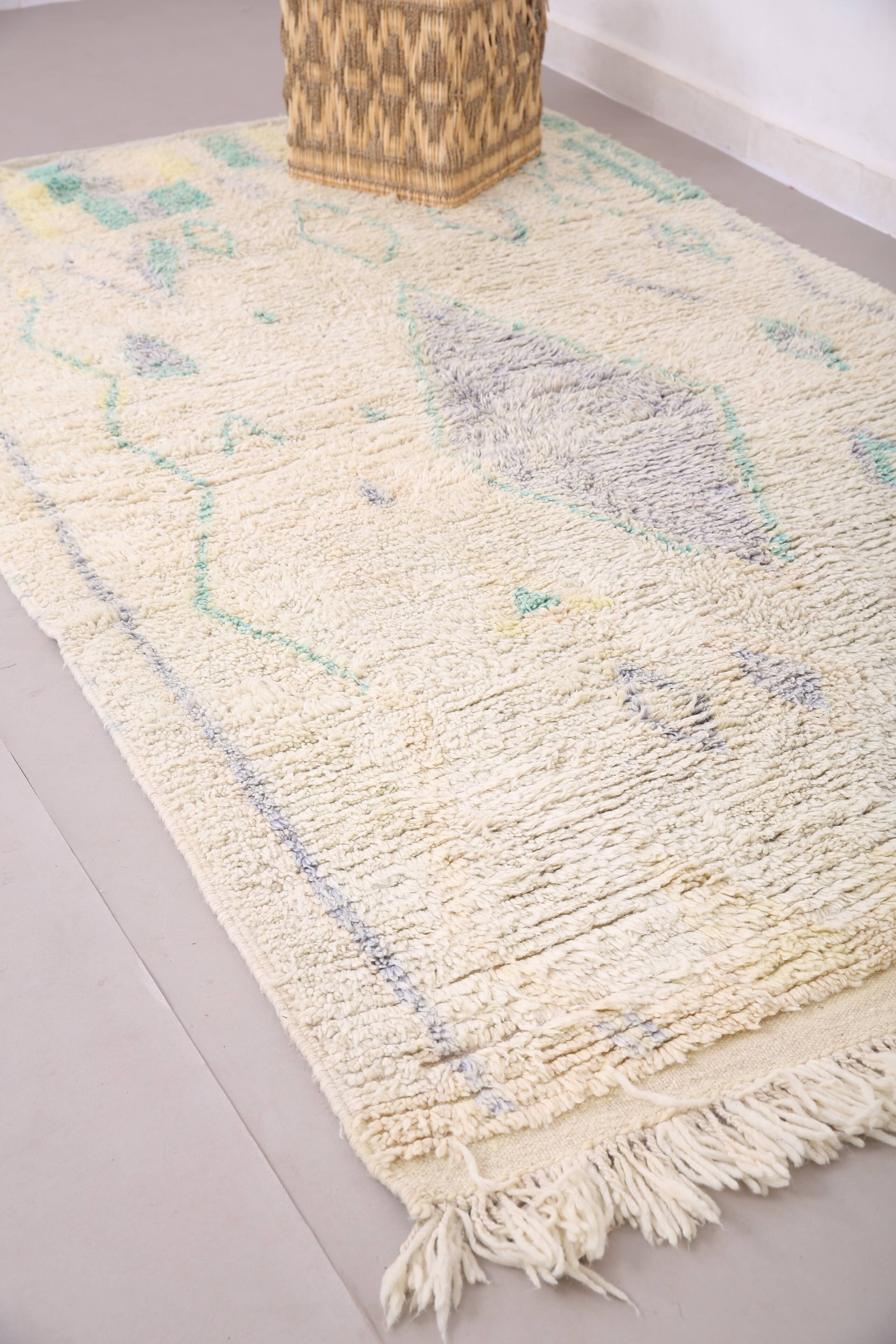 Vintage Boujaad Rug 162 x 271 cm - Berber Wool Rug - Handmade Moroccan rug
