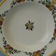 Lot de 6 assiettes creuses Art Déco en faïence BOCH LA LOUVIERE