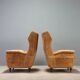 Paire de fauteuils bergère des années 1950
