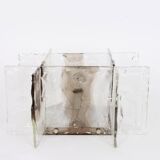 Glass wall sconce designed by Carlo Nason for Kalmar, 1960s.