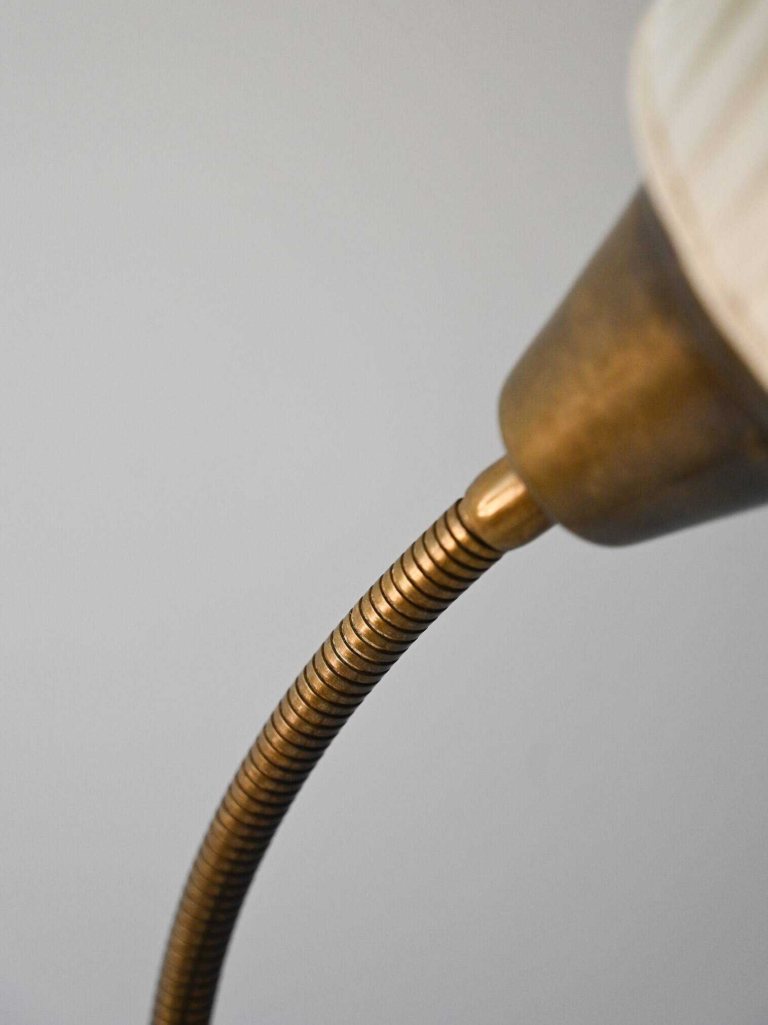 2-light floor lamp in black metal