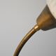 Lampadaire 2 feux en métal noir
