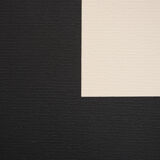 Minimalist abstract painting black sign B03