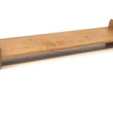 Scandinavian oak wall shelf, AB Nybrofabriken, Fröseke, Sweden, 1950