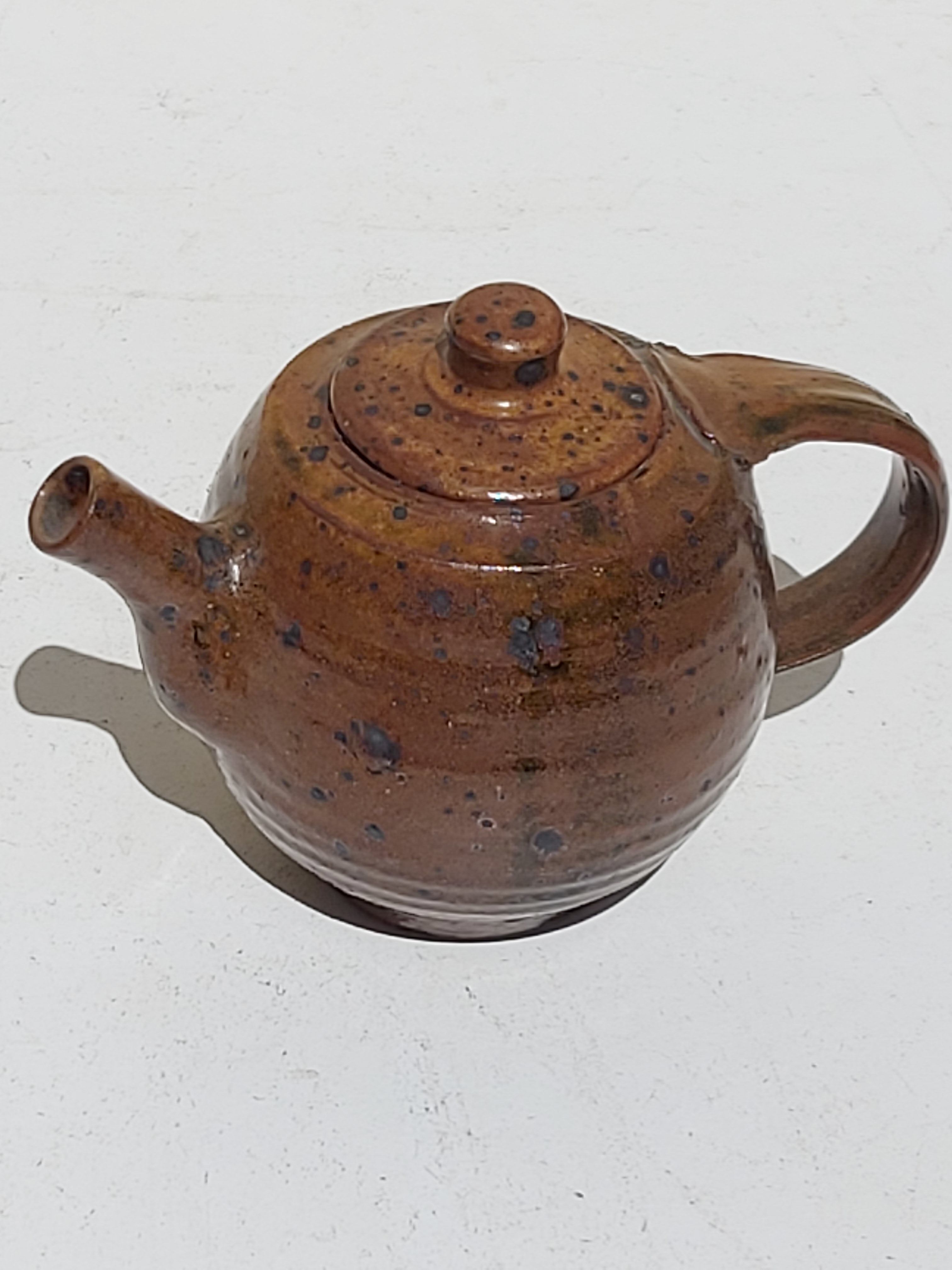 Teapot pyrity sandstone Gustave Tiffoche