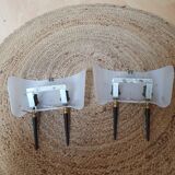 Paire d'appliques vintage