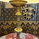Bronze foot lamp