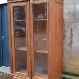 Walnut display case 1900
