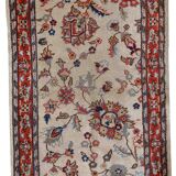 Vintage Pakistani carpet Lahore handmade 77cm x 141cm 1950s, 1C391