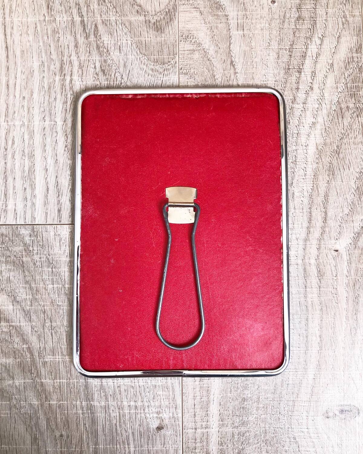 Vintage barber mirror