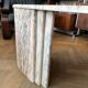 Water droplet marble coffee table design from the 70s.