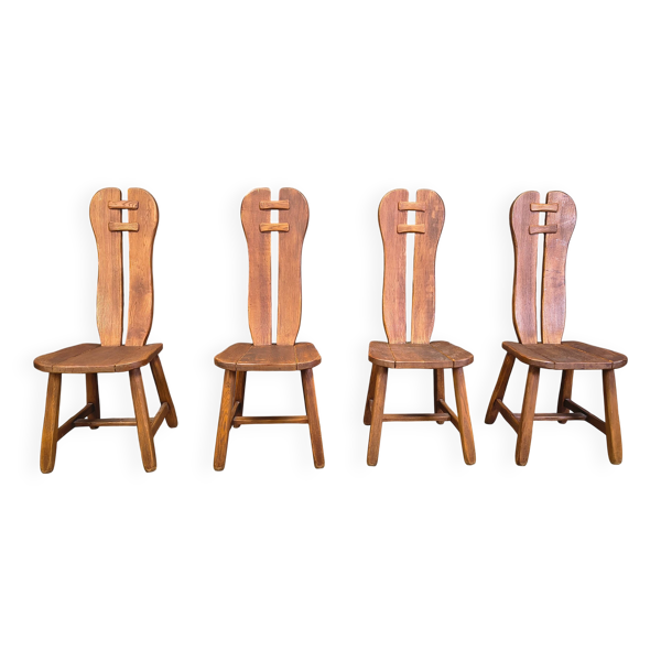 Chaises de salle à manger vintage par Depuydt, Belgique, années 1960