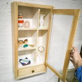 Wall display cabinet