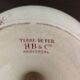 HB Compotier - Provençal Co. Terre de Fer Rouge Flowers Vintage Cake Dish
