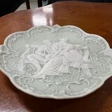 Pair of 2 decorative biscuit plates