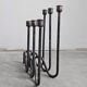 Set of 3 modern mid-century candle holders by Lino Sabattini