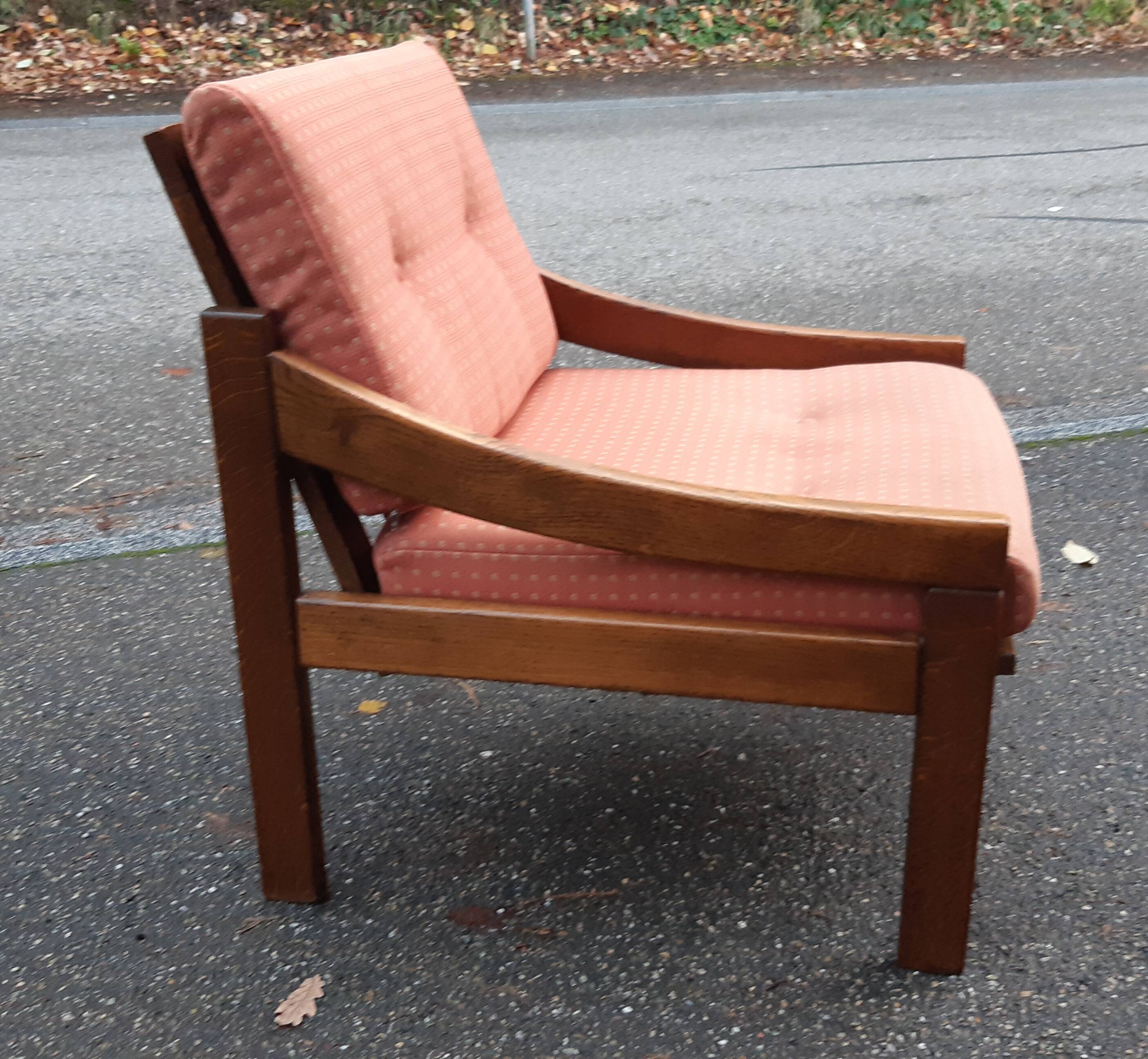 Scandinavian fireside chair from the 70s