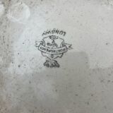 Antique Longwy-Montmorency earthenware trivet