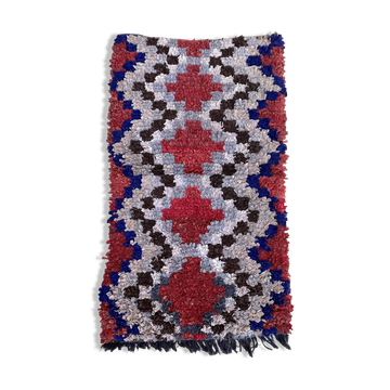 Tapis Marocain Boucherouite coloré - 98 x 170 cm