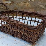 Vintage wicker basket 25 cm