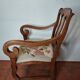 Fauteuil de bureau en merisier