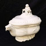 Large ceramic soup bowl Malicorne Emile Tessier