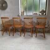 4 Scandinavian chairs Sweden Stolfabrik